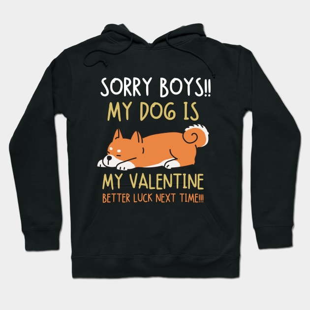 Sorry boys!! My dog is my valentine. Better luck next time!!! Hoodie by mksjr